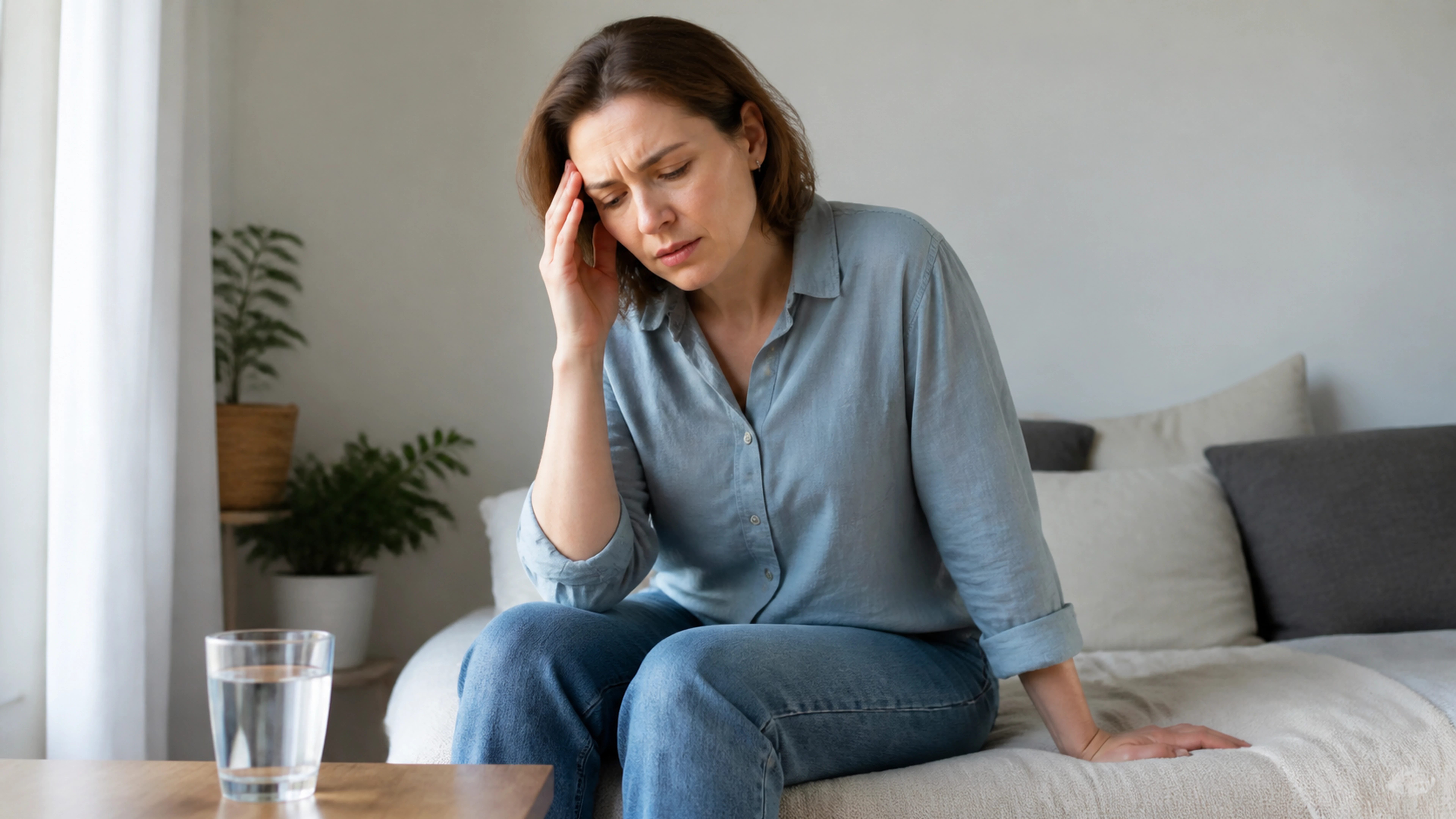 Illustration éditoriale pour l’article « Étourdissement et anxiété : retrouvez enfin votre équilibre »