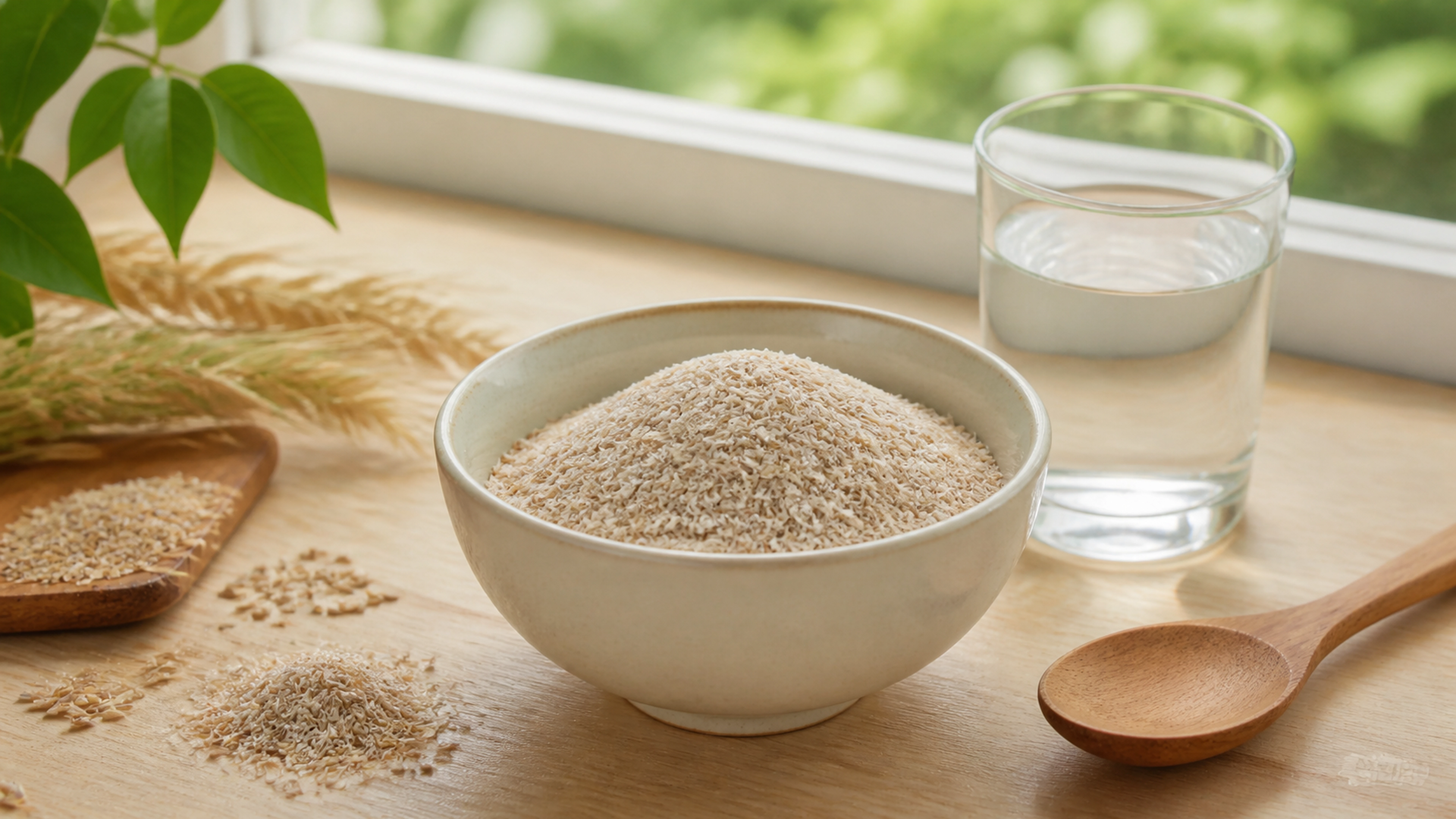 Illustration éditoriale pour l’article « Régulez votre transit avec l'ispaghul Arkopharma naturel »